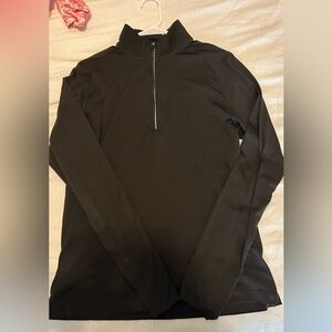Black lululemon quarter zip
